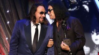 Ace Frehley and Gene Simmons