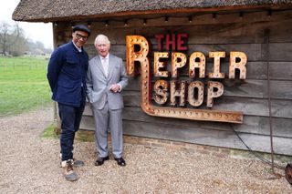The Repair Shop: A Royal Visit is a special episode with Jay Blades and his team meeting King Charles.