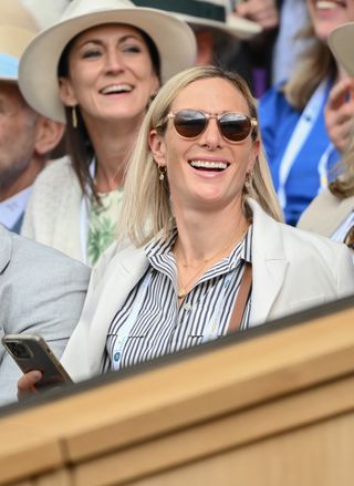 Zara Tindall at Wimbledon 2023