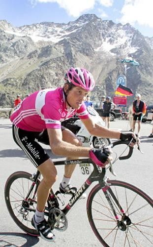 Jan Ullrich and a deep/shallow wheelpair
