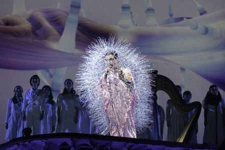 Bjork tour book images