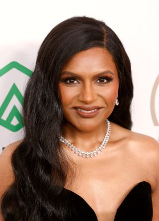 Mindy Kaling attends the 2023 Producers Guild Awards at The Beverly Hilton on February 25, 2023 in Beverly Hills, California