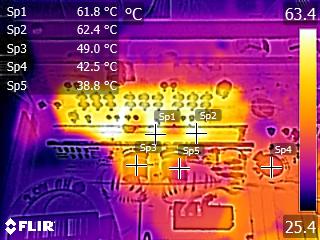 Corsair AX1000 Protection Features, Cross-Loads and IR