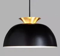 Easy-to-Fit Ceiling Shade, Black/Brass |Was £35, Now £17.50 (50% off)