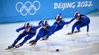 Short track speed skating at the Beijing 2022 Winter Olympics