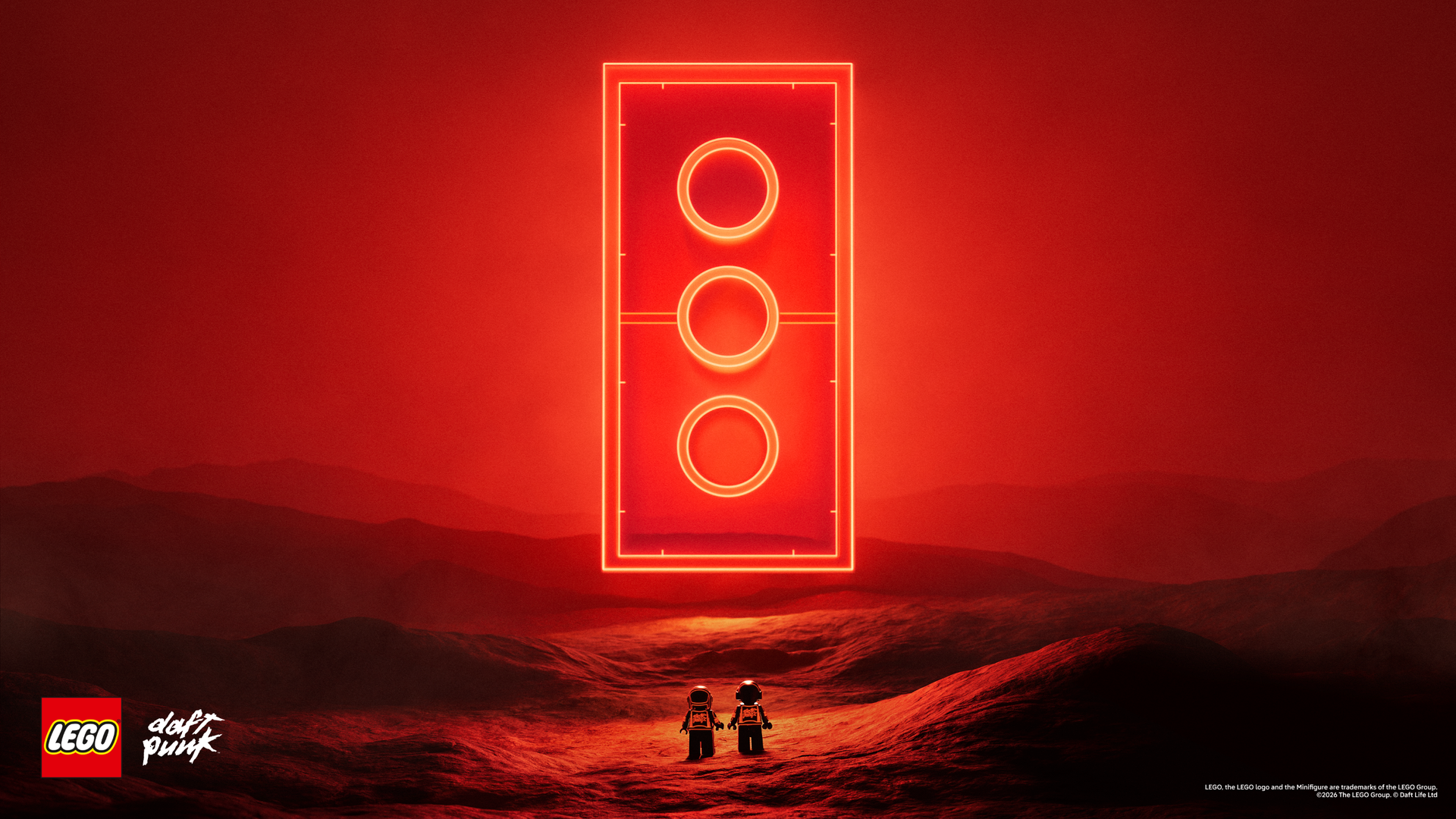LEGO and Daft Punk announce long-term collaboration including a set inspired by “Alive” tour stage