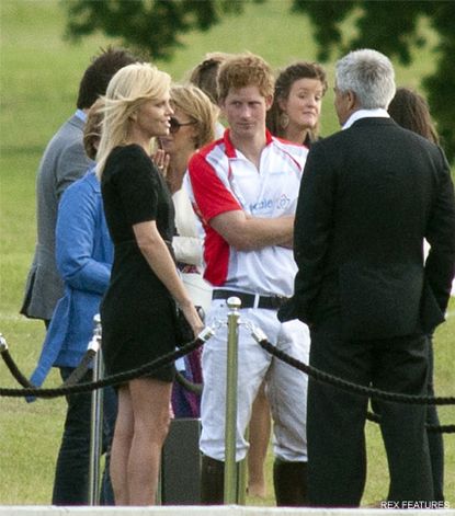 Prince Harry - PICS! Prince Harry?s polo date with Charlize theron - Prince Harry Charlize Theron - Prince Harry Chelsy Davy - Chelsy Davy - Marie Claire - Marie Claire UK