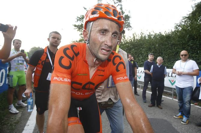 Davide Rebellin (CCC Polsat) wins the Giro dell'Emilia
