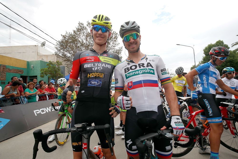 Peter Sagan (Bora-Hansgrohe) is ready for the start of stage 4 in San Juan