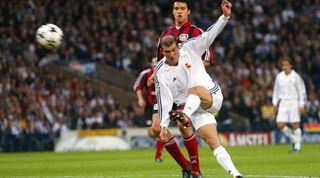 Zinedine Zidane Great Goals Retold Fourfourtwo