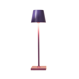 Purple table lamp