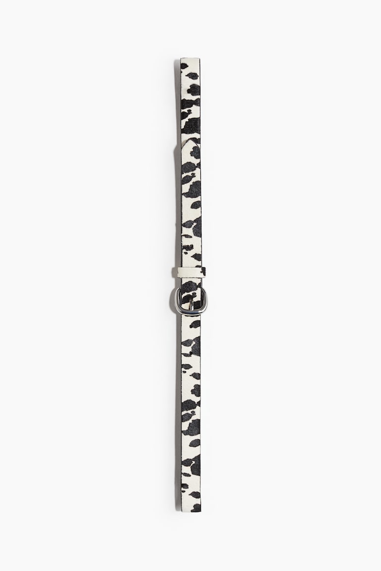 Narrow Leather Belt