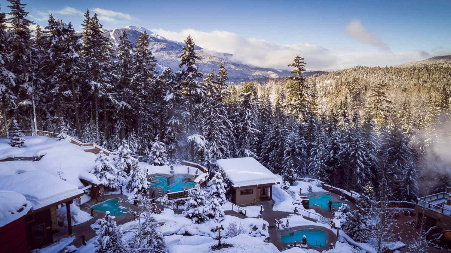 The Scandinave Spa, Whistler.