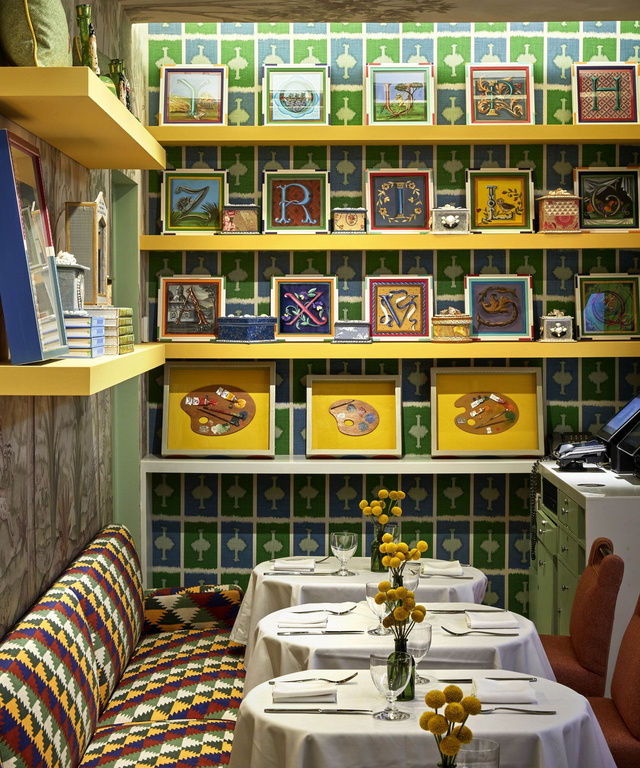 5 style lessons from Kit Kemp’s Palette cafe in NYC Livingetc