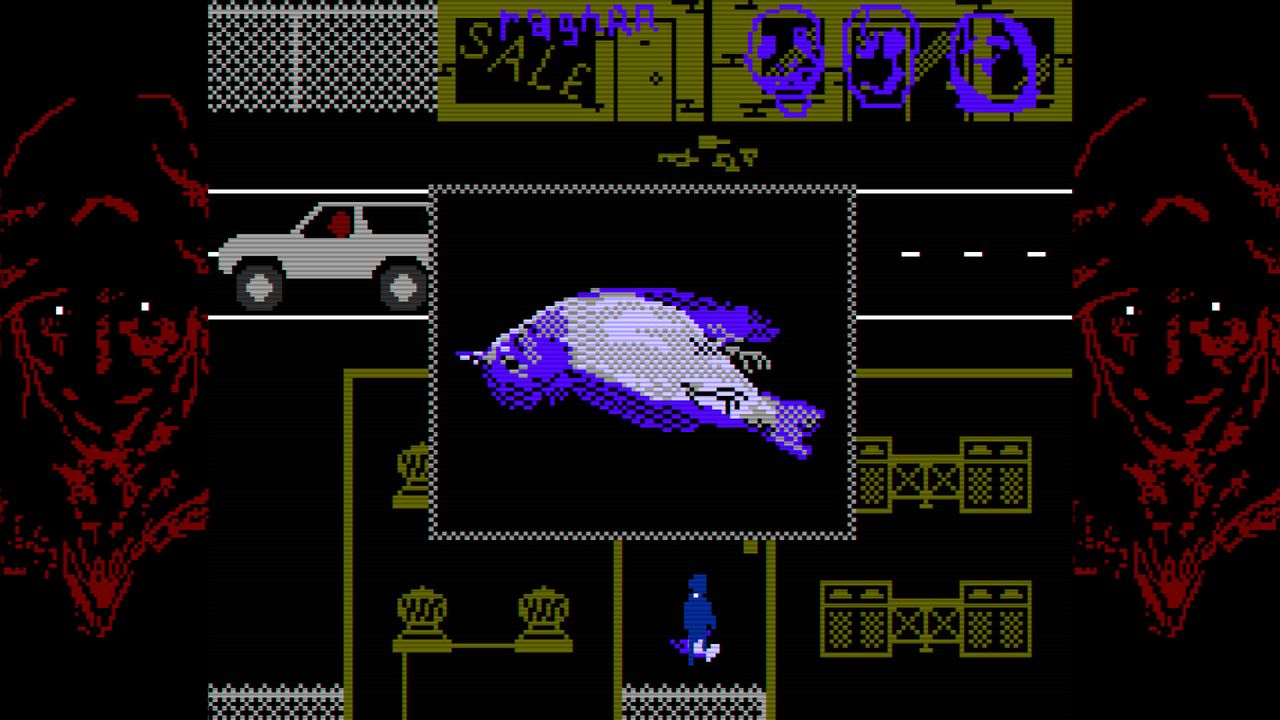 Faith investigation scene featuring high fi art of a dead bird