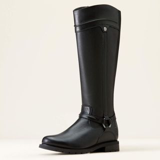 Ariat waterproof knee high black boots