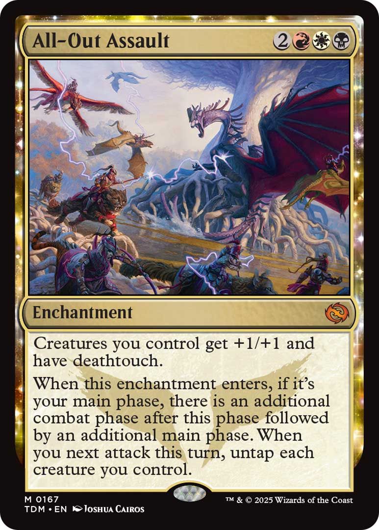 A card from the Tarkir: Dragonstorm set