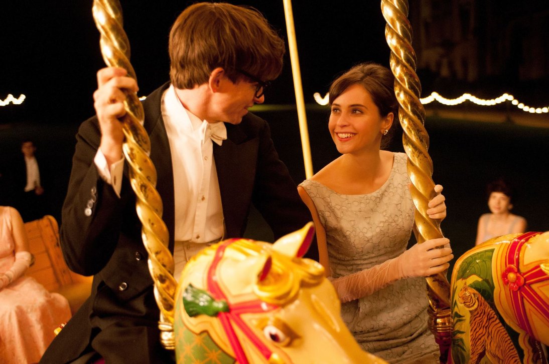 Redmayne and Jones in &#039;The Theory of Everything&#039;