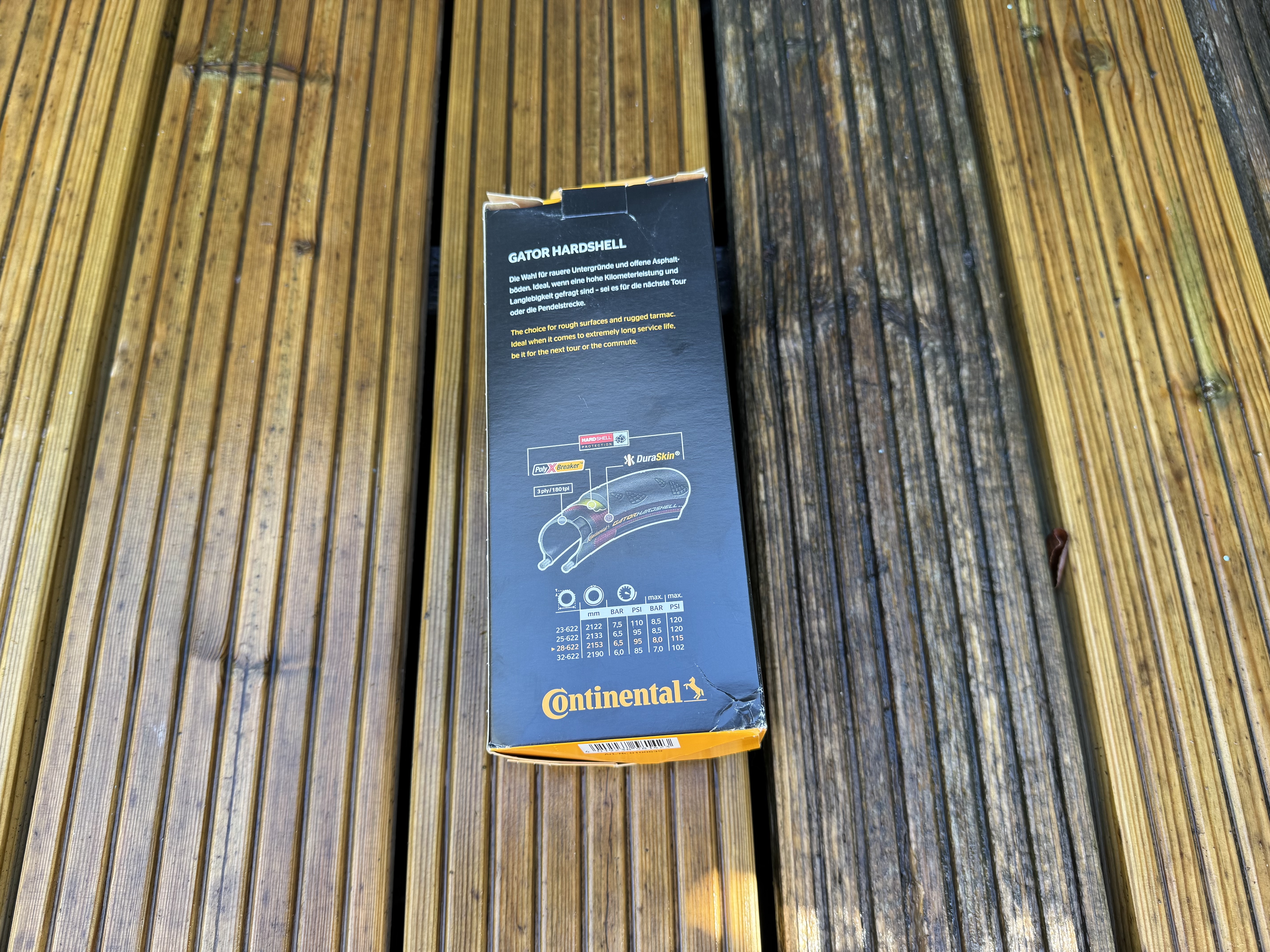 Continental Gator Hardshell tyres