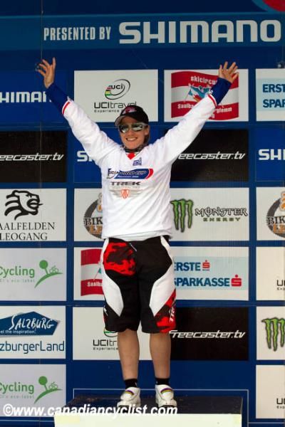 World Cup leader Tracy Moseley (Trek World Racing)