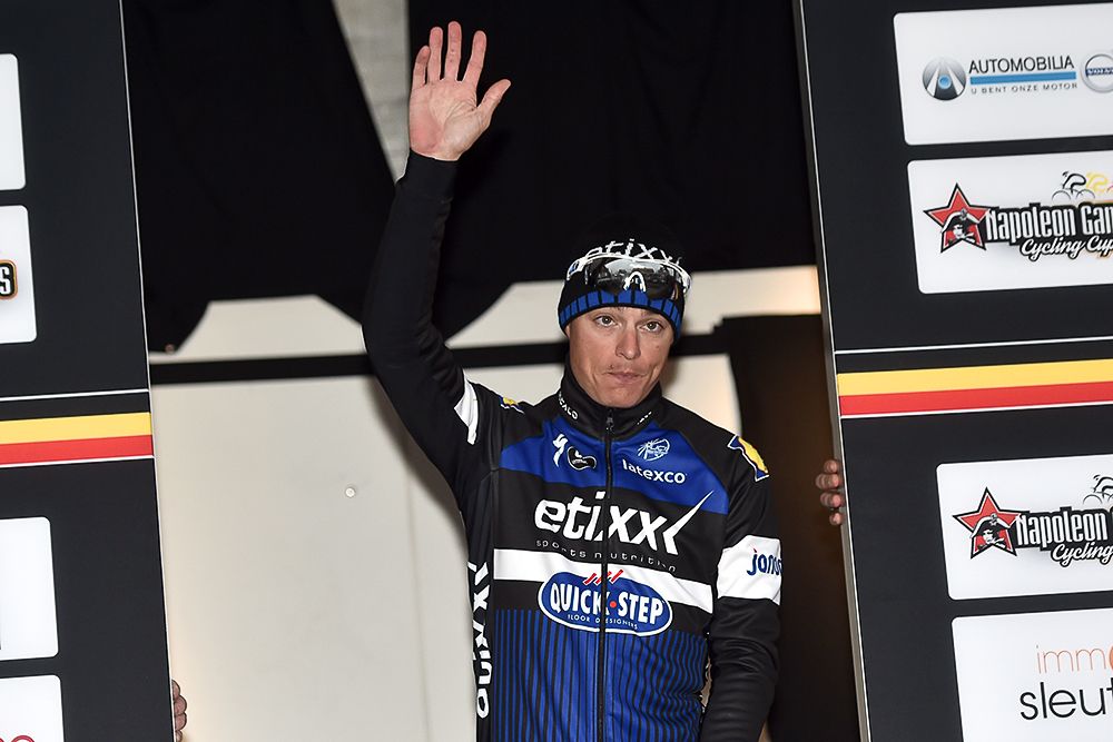 Gianni Meersman on the Handzame Classic podium