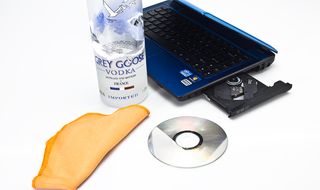 using vodka to fix scratched disks