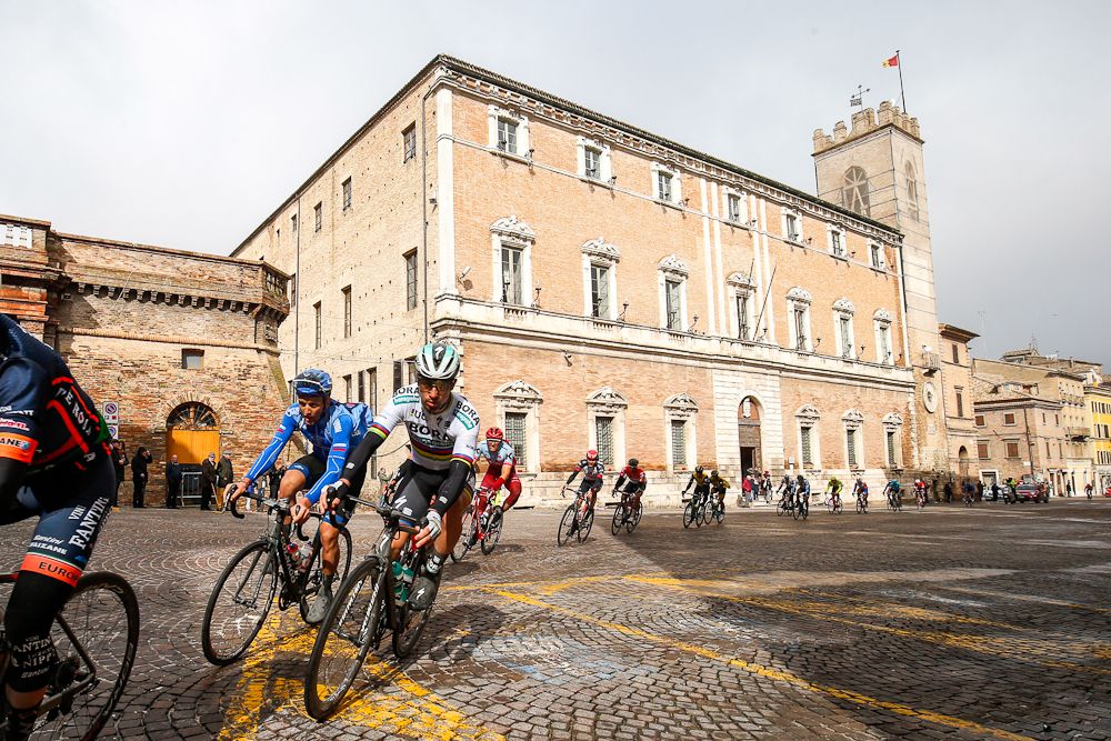Scenery along the route of stage 5 at Tirreno-Adriatico