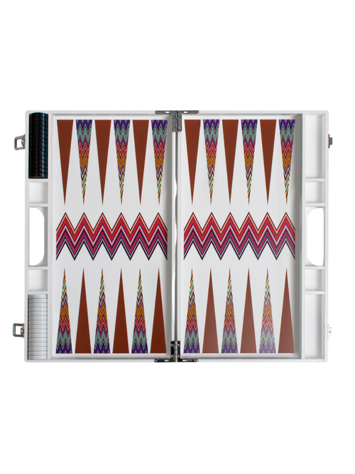 Zig Zag Backgammon Board