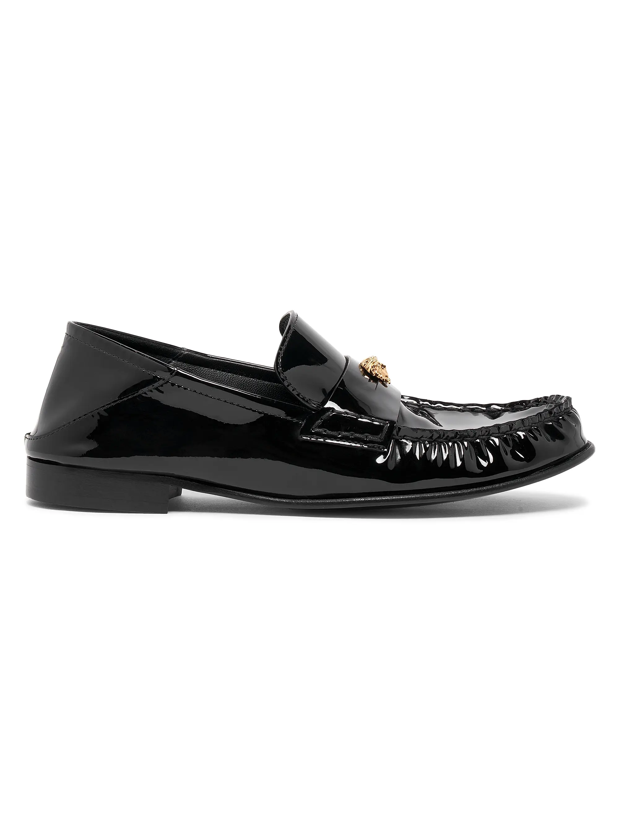 20mm Medusa Patent Leather Penny Loafers
