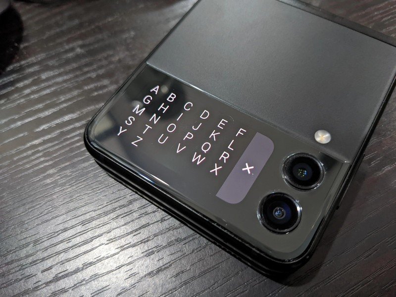 Samsung Galaxy Z Flip 3 Cover Screen Mod