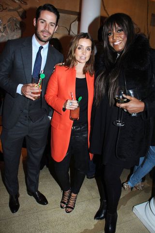 Jamie Redknapp, Louise Redknapp and Mica Paris At The Stella McCartney Christmas Lights Ceremony