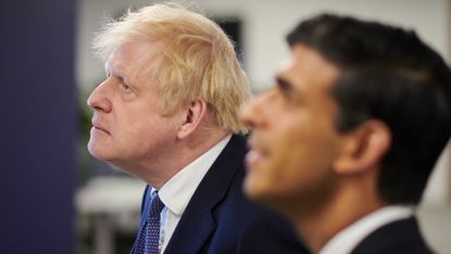 Boris Johnson and Rishi Sunak 