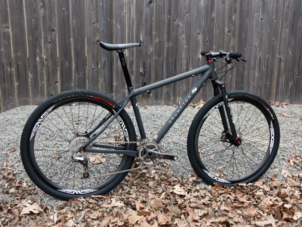 Crumpton is best known for its custom carbon road bikes but is busting into the off-road scene with this striking 29" hardtail.