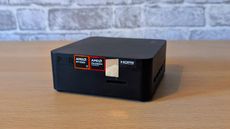 The MSI Cubi Z AI 8M on a desk