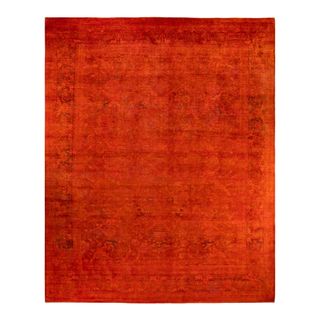 orange shag carpet