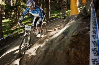 Camellini wins iXS Downhill in Pila Gressan