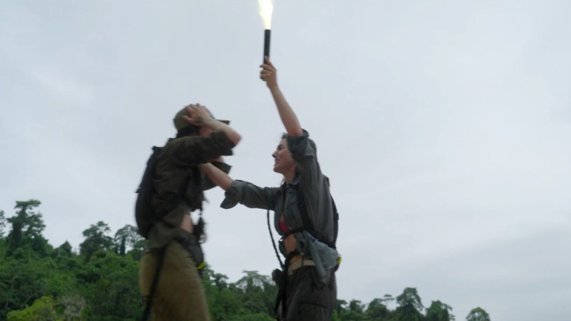 Nikki Hru and Maddy Jones on Outlast: The Jungle.