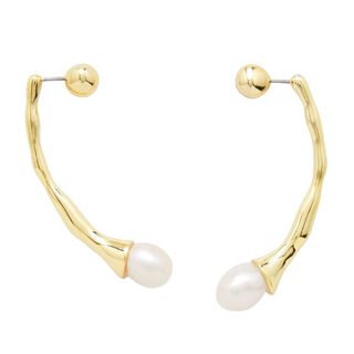 COS Freshwater Pearl Drop Earrings
