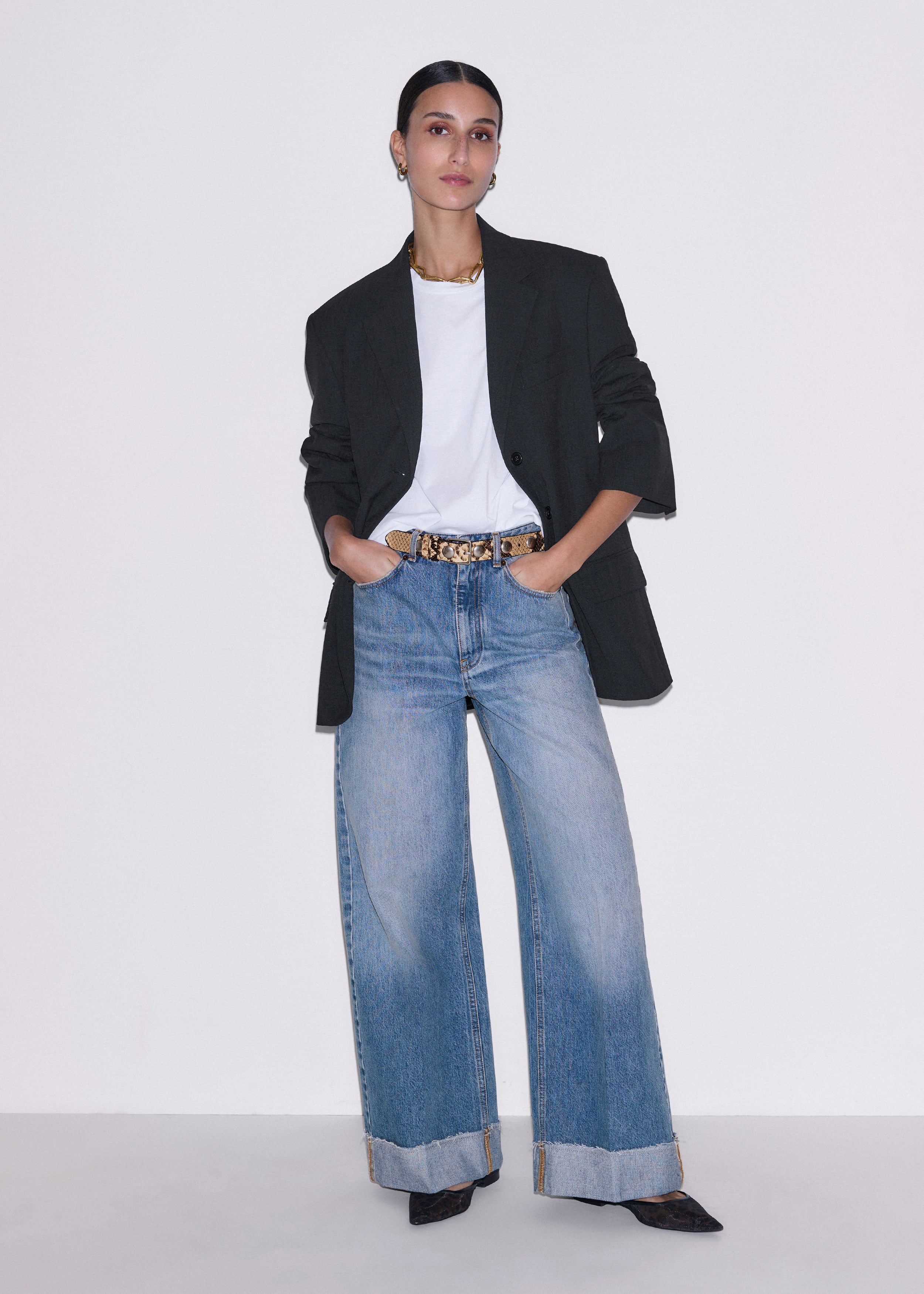 Ankle Grazer Jean