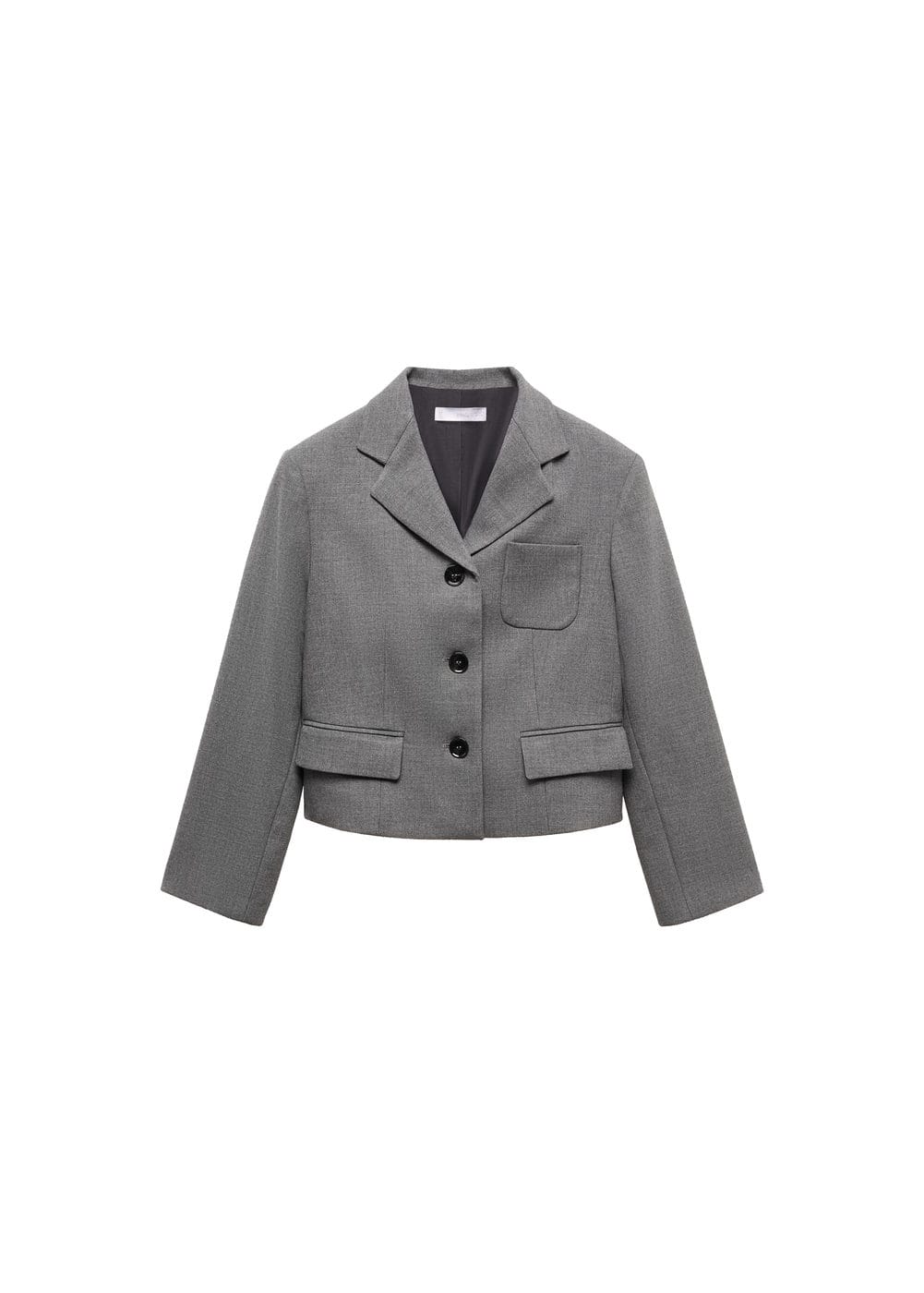 Cropped jacket with pockets -  Women