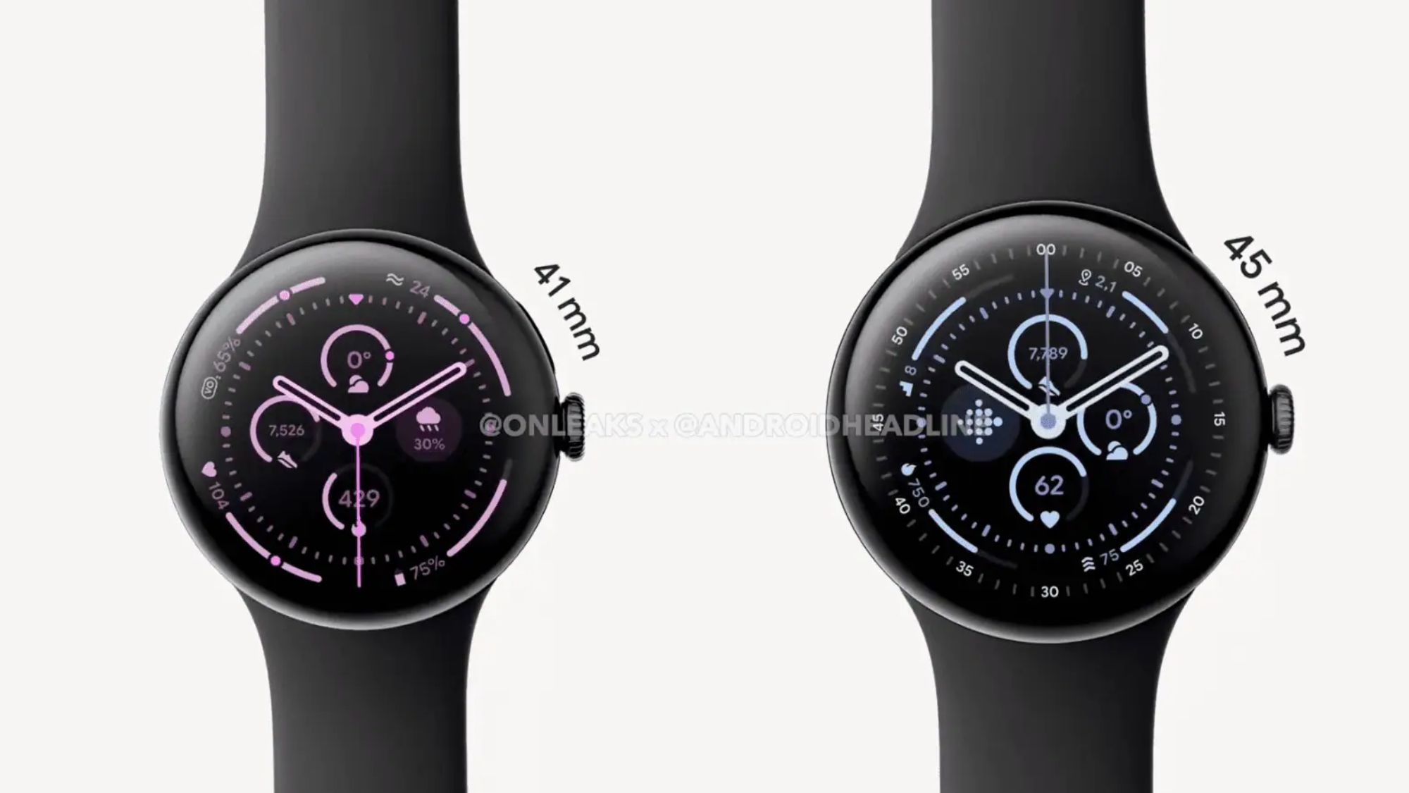 Утечка Google Pixel Watch 3 привлекла внимание к новой 45-миллиметровой модели