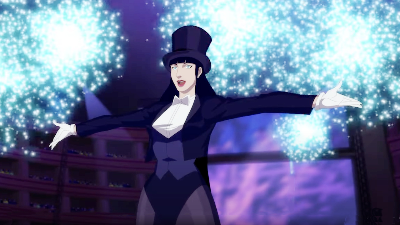 Zatanna as she appeared in the animated film Justice League Dark.