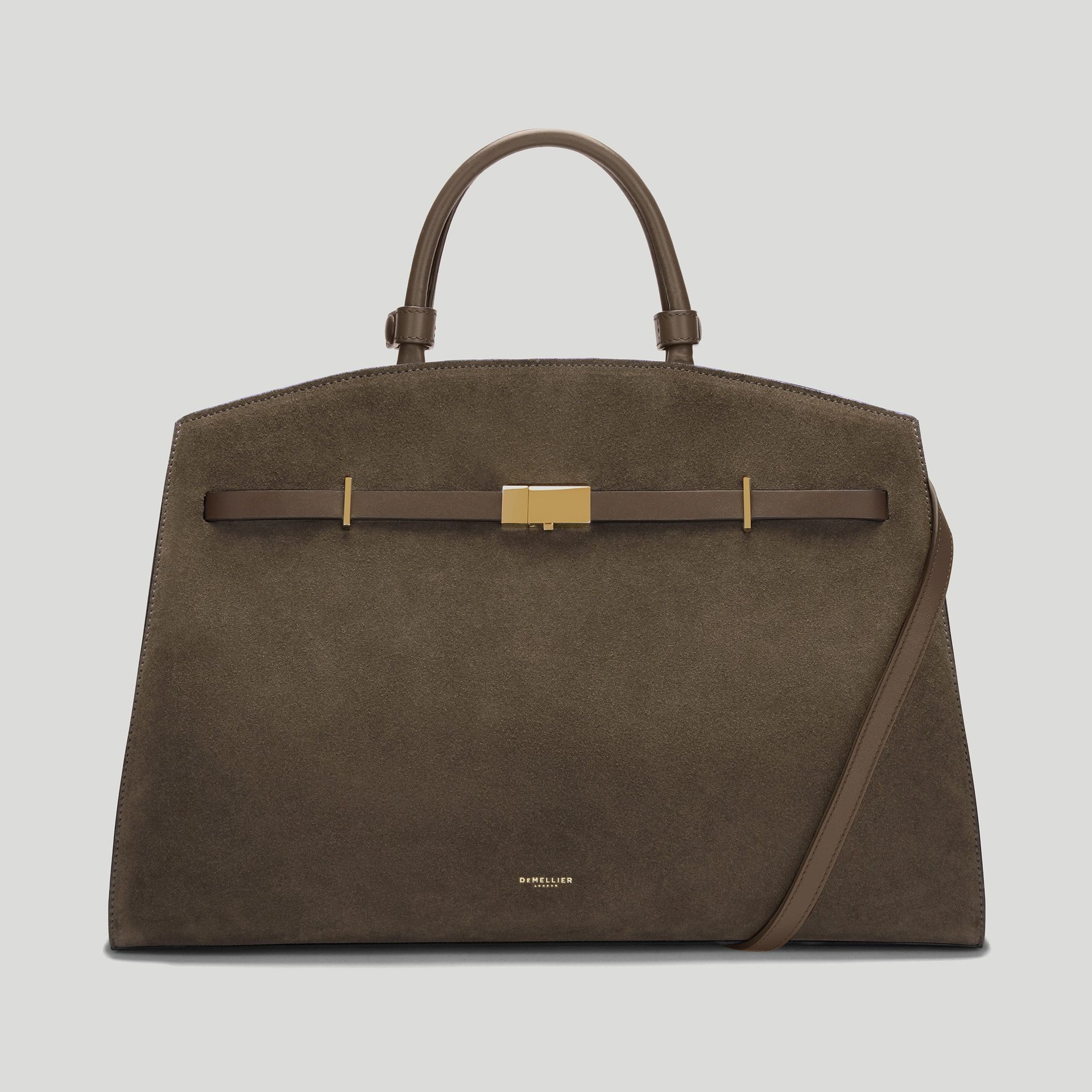The Hudson | Hazel Suede & Hazel Smooth | Demellier