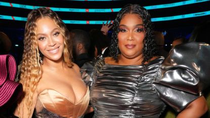 lizzo meeting beyonce grammys