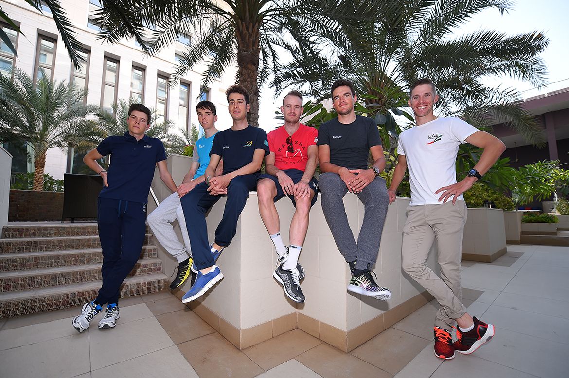 The star riders at the Tour of Oman 2017