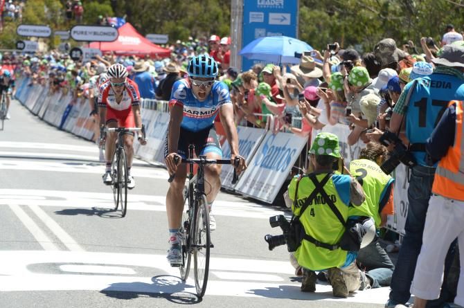 Nathan Haas (Garmin-Sharp) slipped to fifth overall