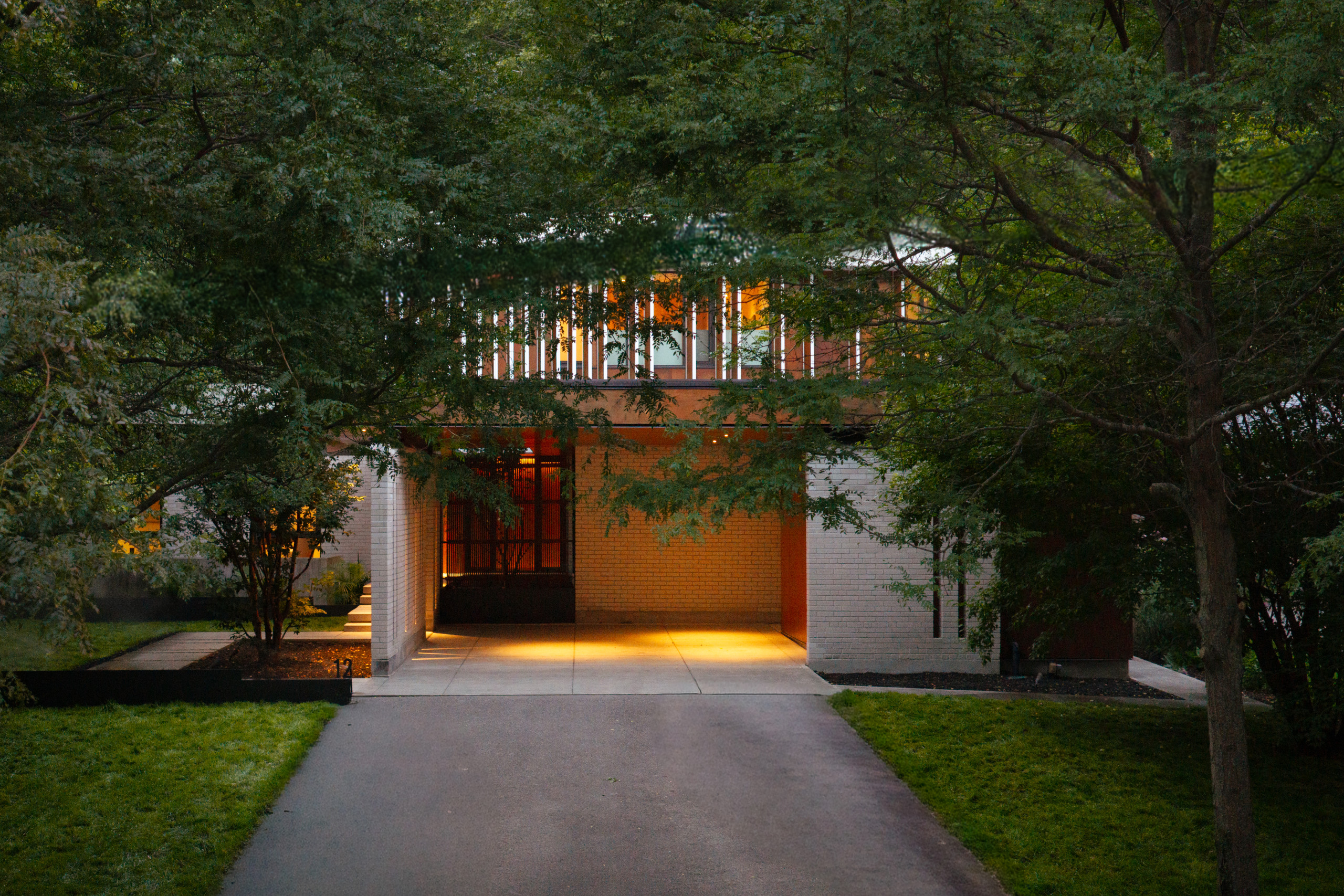 The entrance way