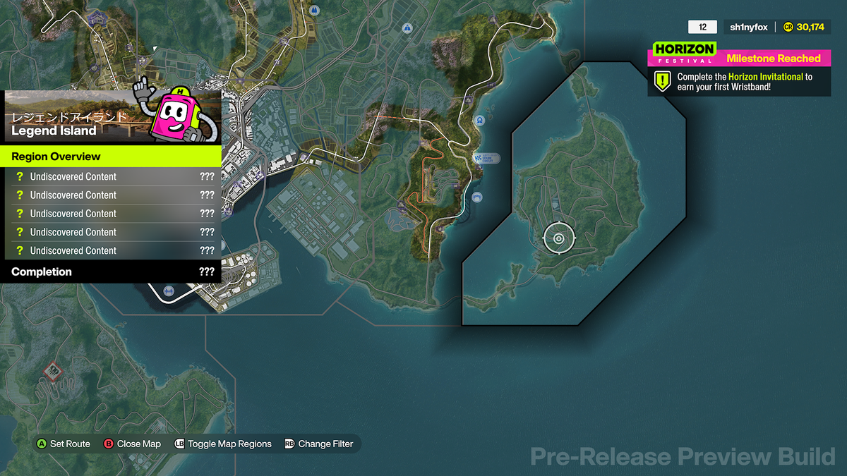 Examining each region on the Forza Horizon 6 map.