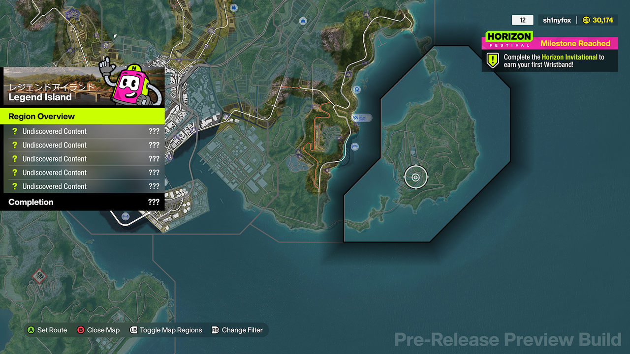 Examining each region on the Forza Horizon 6 map.