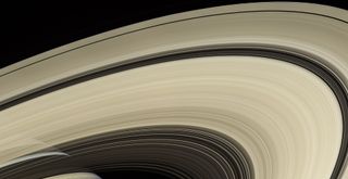 Saturn's icy rings